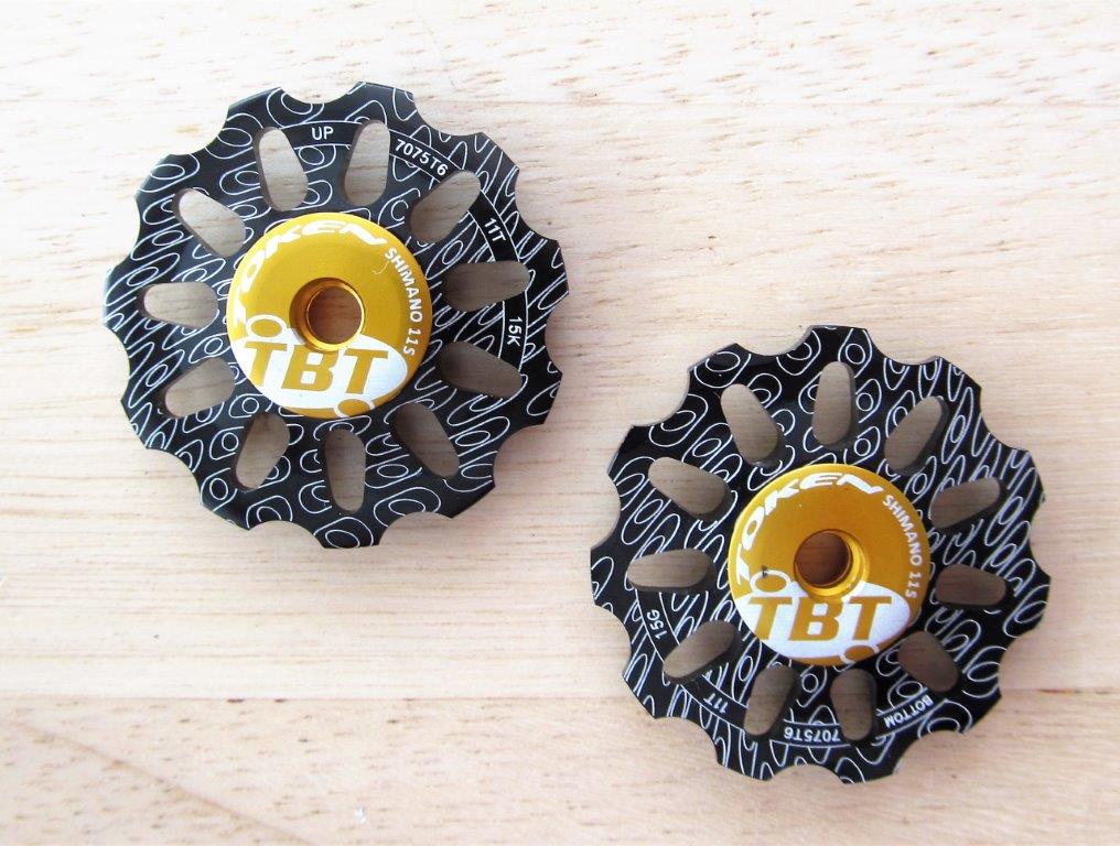 PULLEY SET FOR SHIMANO 11 SPEED (image for) PULLEY SET FOR SHIMANO 11 SPEED